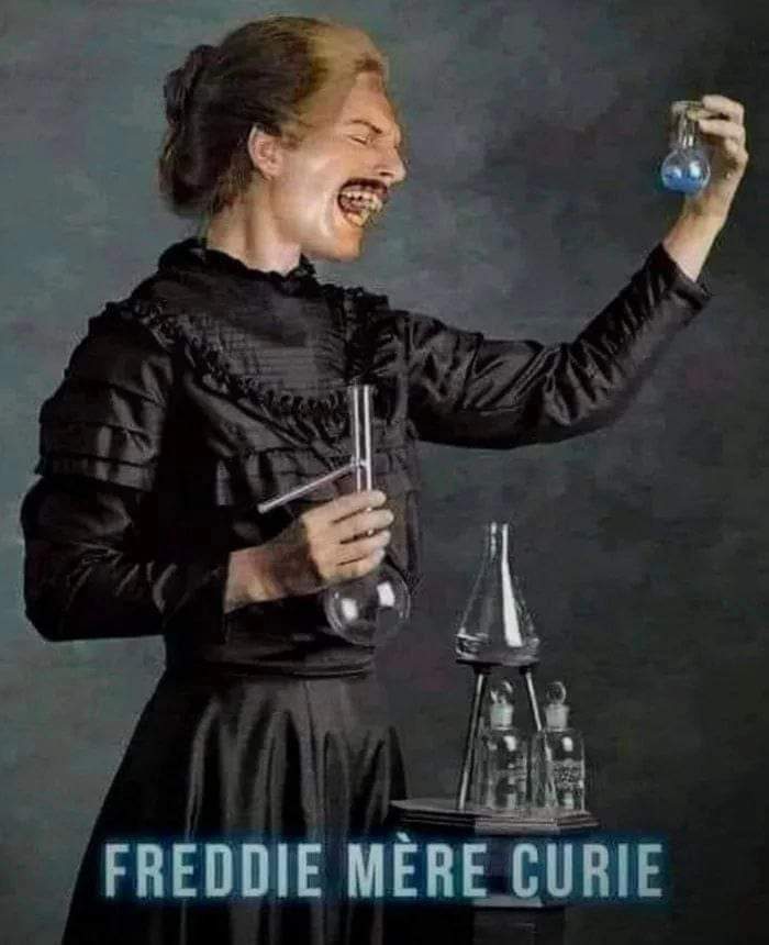 7 14 FREDDIE MERE CURIE